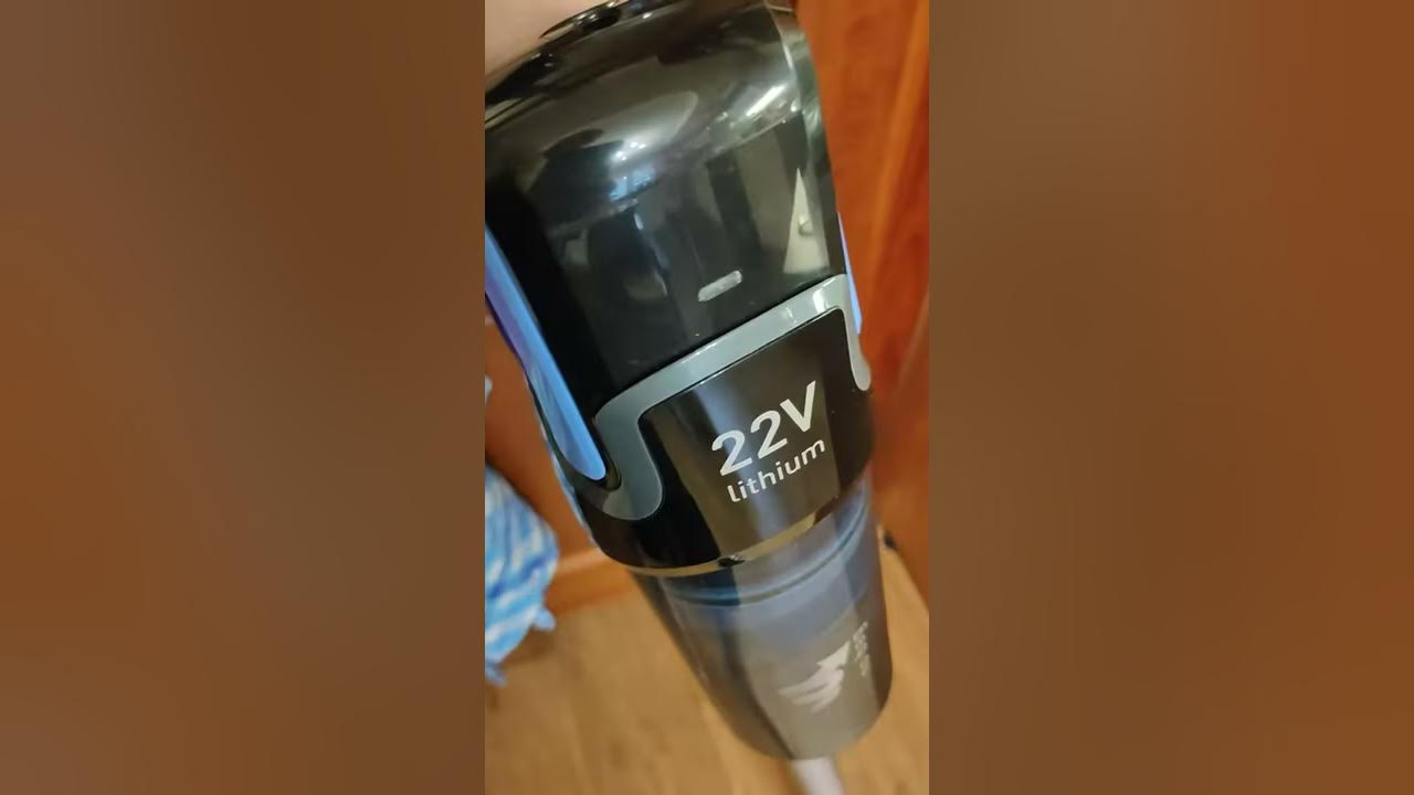 Вертикальный аккумуляторный пылесос Tefal TY7231WO в работе - YouTube