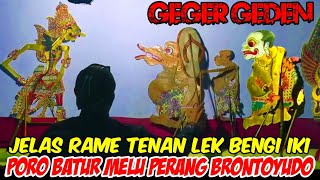 Bengi iki bagong karo togog ketemu nek perang gede brontoyudho ki dalang seno nugroho