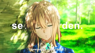 Rxseboy - secret garden (Lyrics / AMV)