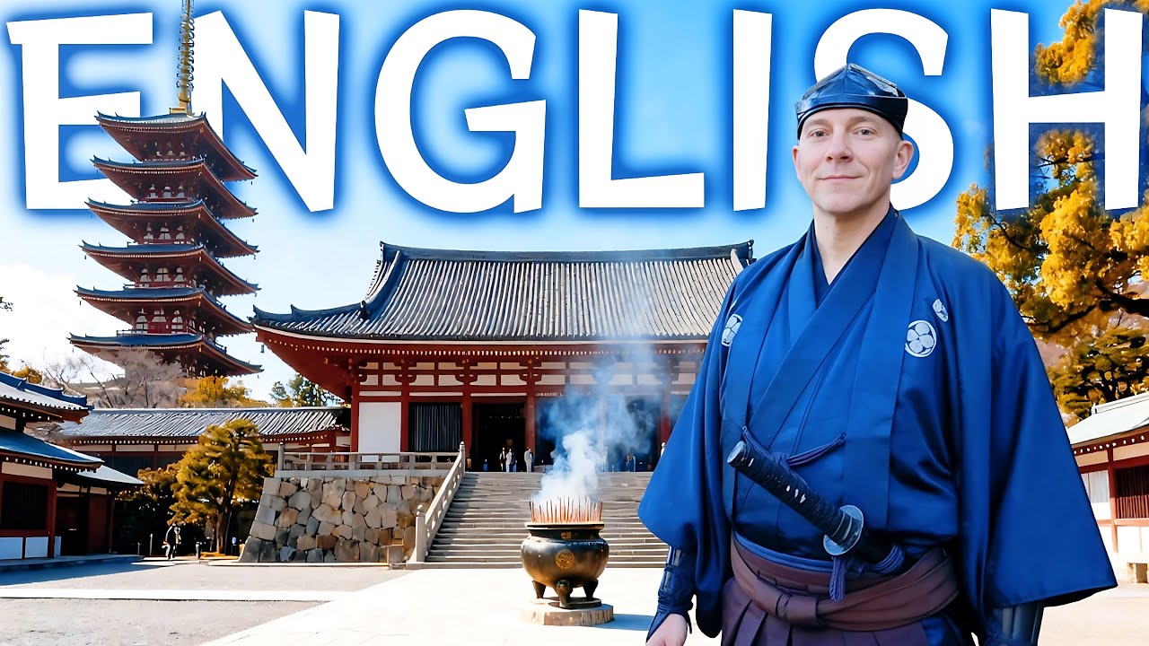 Learn English in Japan 🇯🇵 | Temple, Park and Nature | Comprehensible Input