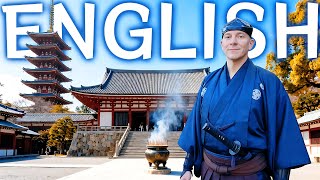 Learn English In Japan 🇯🇵 Temple, Park And Nature Comprehensible Input