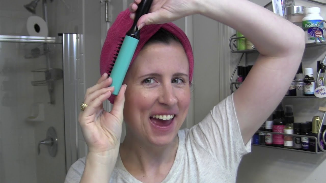 SCRUNCH-IT BRUSH || Chatty Tutorial and Review || Curly Girl Method