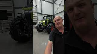 FIRST IMPRESSION: Claas Axion 9 series tractor #farming #machinery #innovation #technology