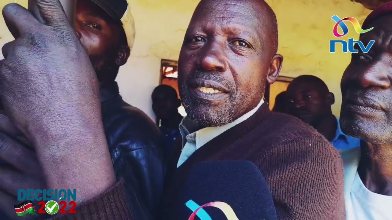 Speaker Lusaka casts his vote in Bungoma
