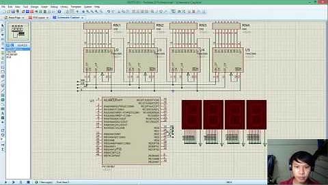 LED 7 đoạn dùng IC74HC595