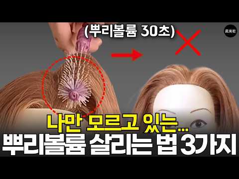 맨날 죽는 뿌리볼륨, 90%가 놓치는 '이것'만 알면 30초 만에 살아납니다