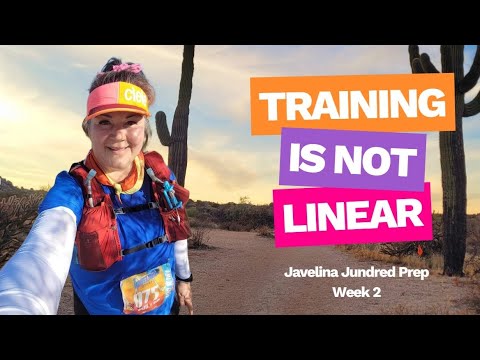 Training for a sub 30hr 100-mile Ultra race; Javelina Jundred. WEEK 2 in a plus size body, 50 yr old