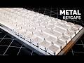 Awekeys Air Metal Low-Profile Keycaps | Metal vs PBT Sound Test