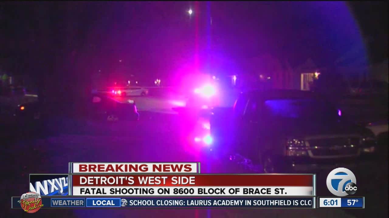 Fatal Shooting On Detroit S West Side Youtube