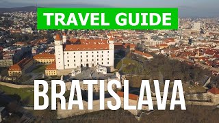 Bratislava, Slovakia | Nature, sights, overview | Drone 4k video | Bratislava city what to visit