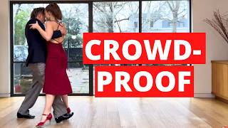 Sacada Into Boleo Crowdproof Tango Giro Combo