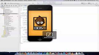 iPhone Programming Cocos2D Tutorial - Display a sprite
