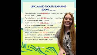 🚨🚨Unclaimed Mississippi Lottery tickets that EXPIRE soon🚨🚨