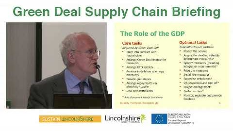 Peter Rickaby - Taking Advantage of the Green Deal - Opportunities for SMEs