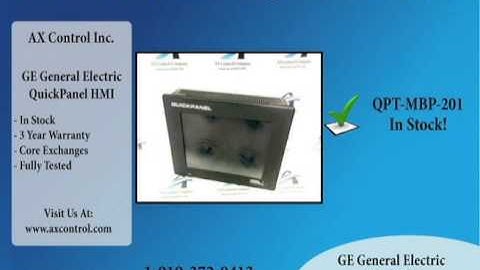 GE Fanuc Quickpanel Total Control QPT-MBP-201 Quickpanel LCD Display