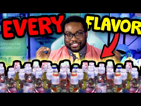 Trying EVERY Flavor of Japanese Ramune