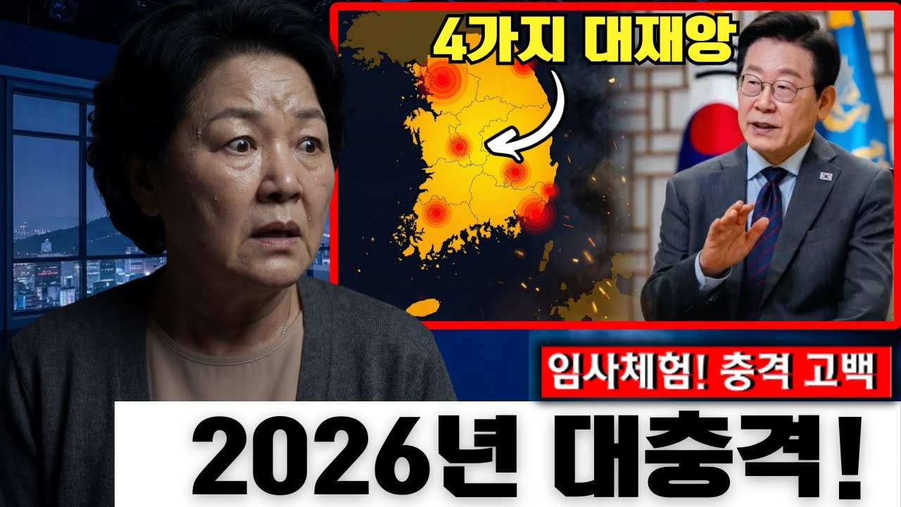 예수님께서 그녀에게 말씀하셨습니다: 2026년에 일어날 4가지 사건이 한국 기독교계 전체를 침묵하게 할 것입니다 - 충격적인 임사체험  