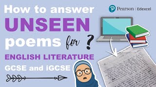 How to Answer Unseen Poems for English Literature GCSE/iGCSE 🧐🖊 screenshot 3