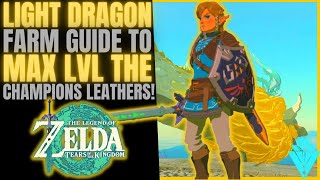 Zelda Tears Of The Kingdom Light Dragon EASY CHEESE Farm To Upgrade Your Gear!