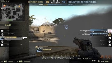 Counter-strike Global Offensive - csgo Dust2 Deagle 1v4 Clutch