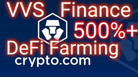Stake CRO and VVS on the 40x farm on VVS Finance and make passive income #crypto #crocoin #vvs