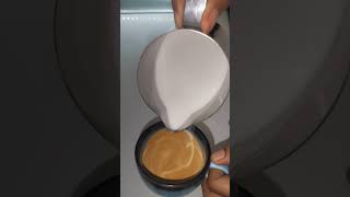 basic Latte art tulip ?shortvideocappuccino india1000subscriber videosshorts youtubeshorts