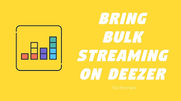 Aiostream(Deezer) Tutorial Video - Bring Bulk Streaming On Deezer with an easy task