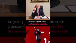 Özgür Özeli̇n Kurultayda Yaptiği Arinma Konuşmasi Yeni̇den Gündemde