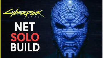 BEST NET SOLO Build - Netrunner Build Guide - Cyberpunk 2077