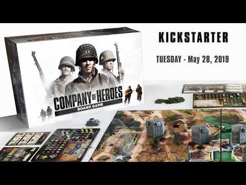 Company of Heroes Board Game KickStarter Teaser