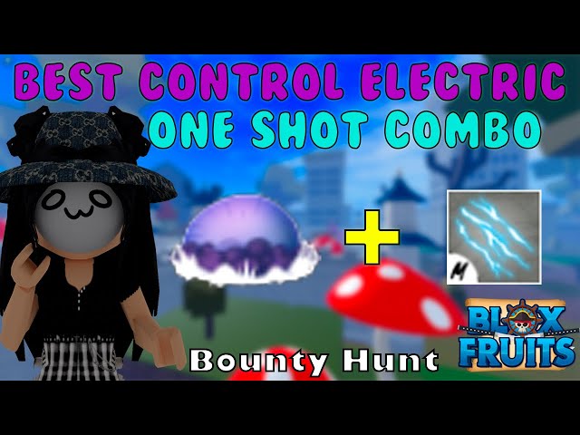 Best Control One Shot Combo PT 2』Bounty Hunt l Roblox, Blox fruits update  16, 25M