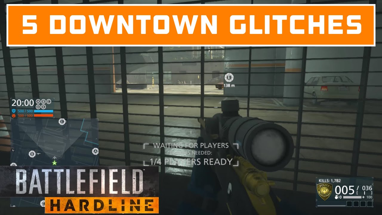 Downtown Glitches & Wallbreach Tutorial | Battlefield Hardline 2019 |