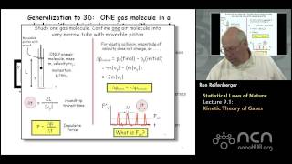 Purdue PHYS 342 L9.1: Statistical Laws of Nature: Kinetic Theory of Gases