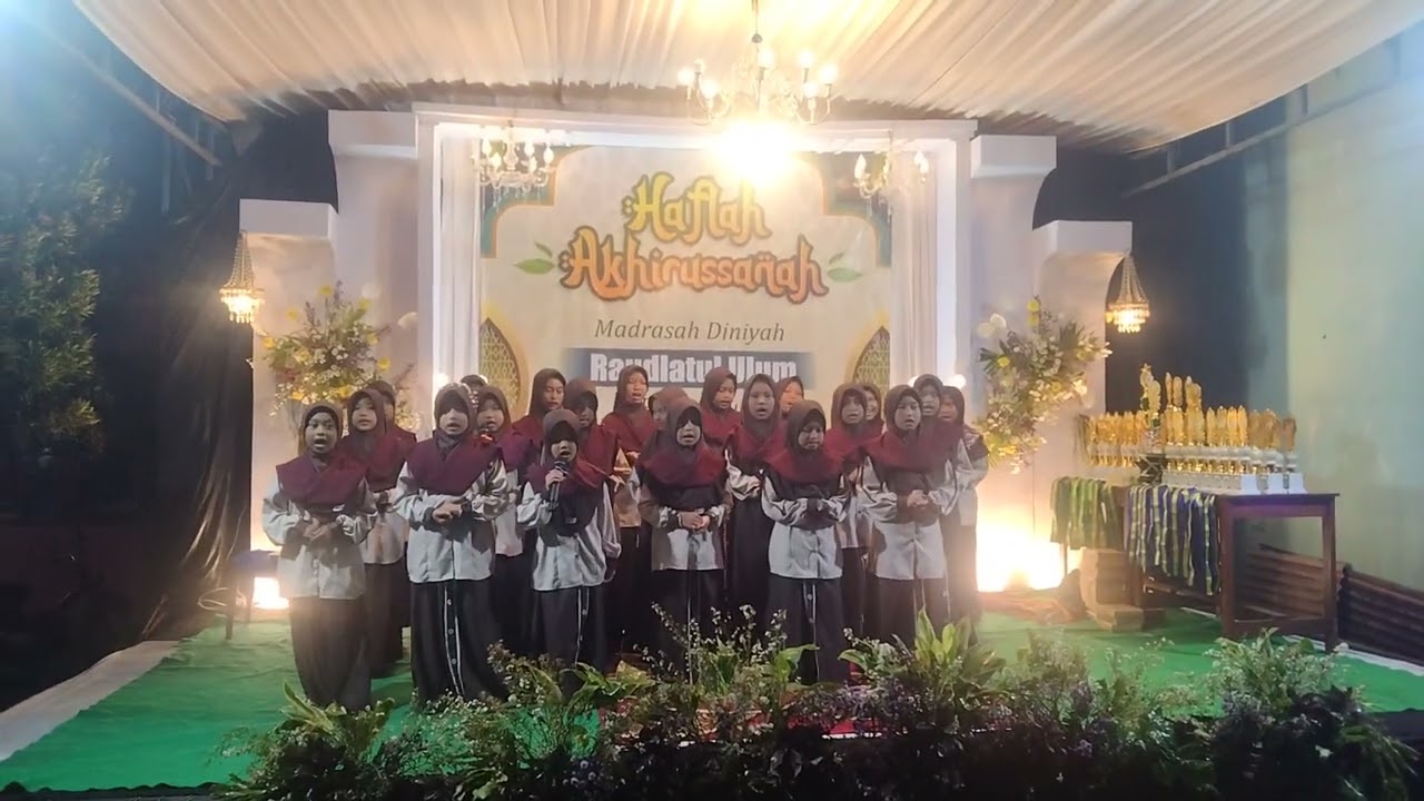 Paduan suara Madin Raudlatul ulum 2026