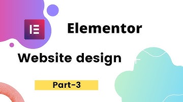 How to make a website with Elementor Page Builder Plugin(Bangla Tutorial)||part-3||CHM