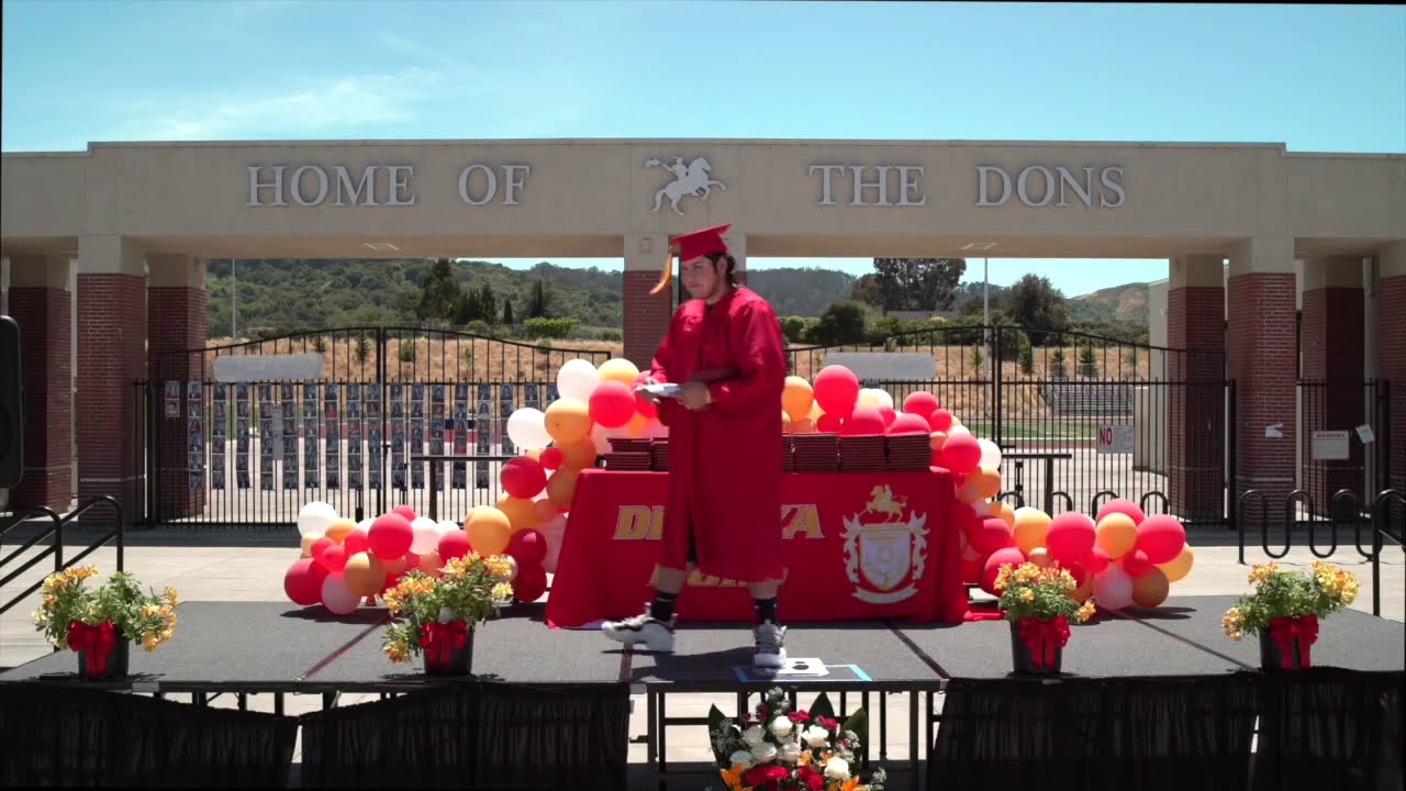 De Anza High School 2020 Drive Through Graduation YouTube