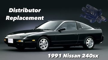 How to Replace the Distributor on a 1991 240sx in 5 Minutes! - Easiest Method