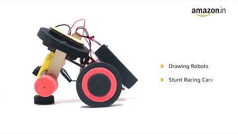 ButterflyEdufields 50+ Science Experiment kit for Kids 8+ Years, DIY Robotics Kit, Cars Gun Shooters