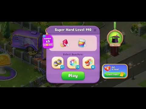 その他 garden scape Gardenscapes Level 990 Walkthrough 