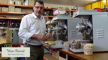 Nut Butter Mills — Wholenut Butter Mill — Peanut Cashew Macadamia Butter Machine