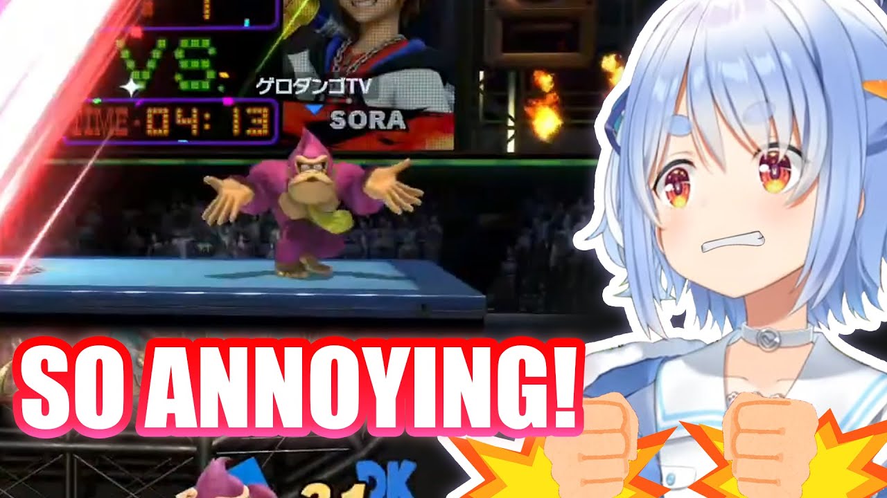 This Donkey Kong Player Made Pekora Lose her Mind in Under 60 seconds