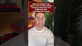 In your 40s, 50s or 60s? Save $83,250 as business owners before taxes for retirement using 401K