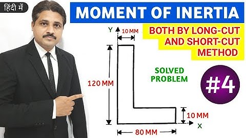 MOMENT OF INERTIA SOLVED PROBLEM 4 IN ENGINEERING MECHANICS (LECTURE 5)  @TIKLESACADEMYOFMATHS