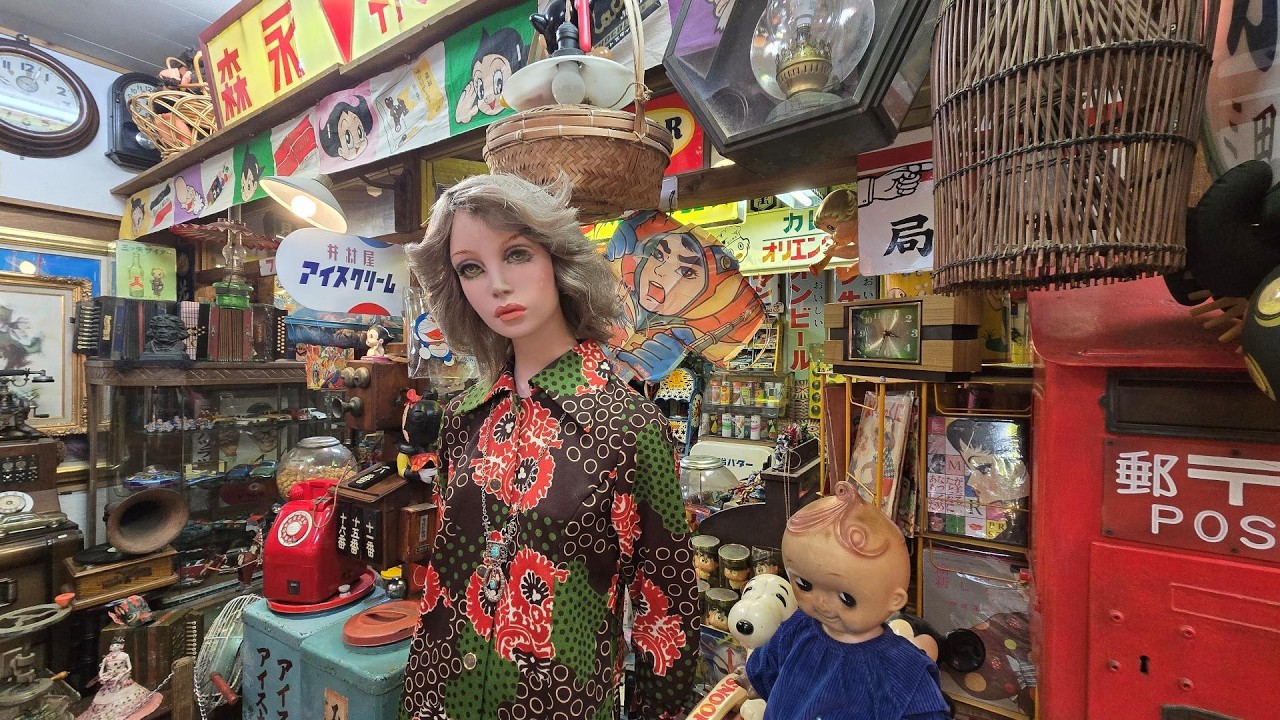ワンドリンク付きで展示品の購入が可能な沖縄の昭和博物館 ~私はレトロ~