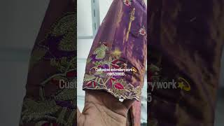 customized embroidery work