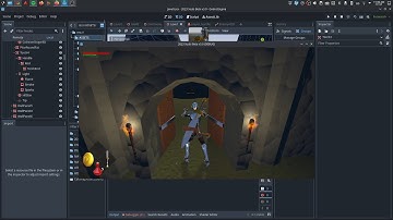 Godot 4 DevLog - Zelda/Soulslike demo, doors, levers, ladders