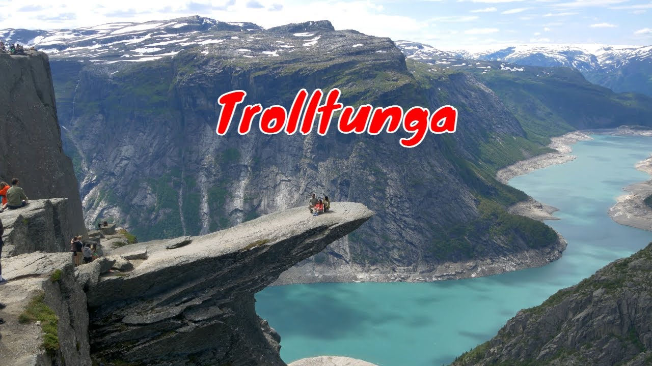 Tur til Trolltunga - (Tyssedal / Ullensvang) - 2024.07.13 - 4k