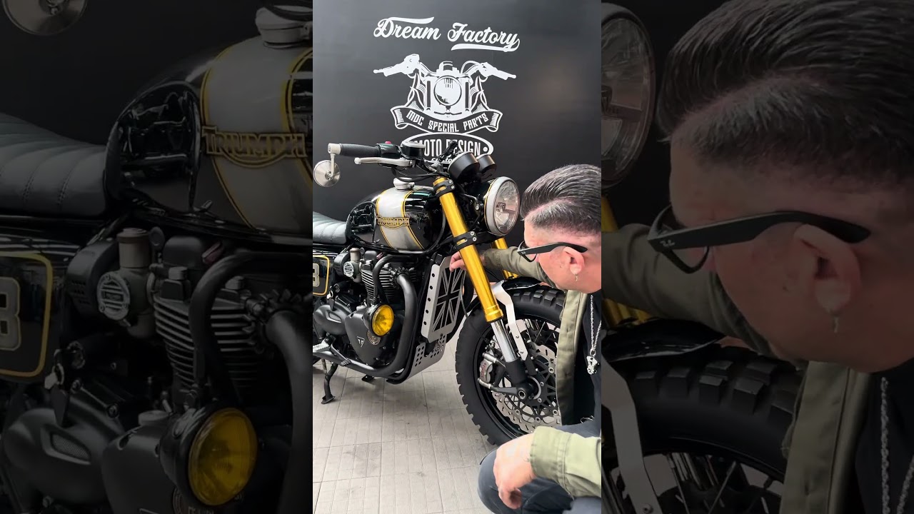 Bonneville T120 ’16 — Racing Heritage by Moto Design Customs