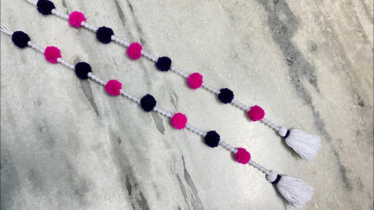 Easy Side Door Hanging Woollen Craft Idea Door Side wall hanging