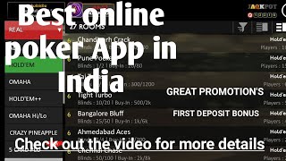 Poker vlog| Best online poker app in india| Few live cash games hands example in Hindi screenshot 5